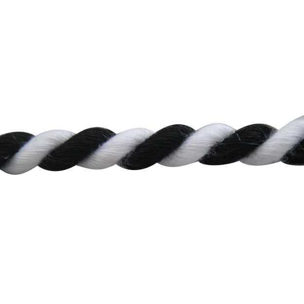 Poileistear trí shnáithe dath cordaí cumasc dath braided